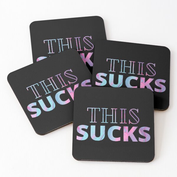 Item preview, This Sucks a funny artistic design designed and sold by Creative Life.