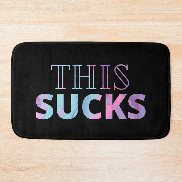 Item preview, This Sucks a funny artistic design designed and sold by Creative Life.