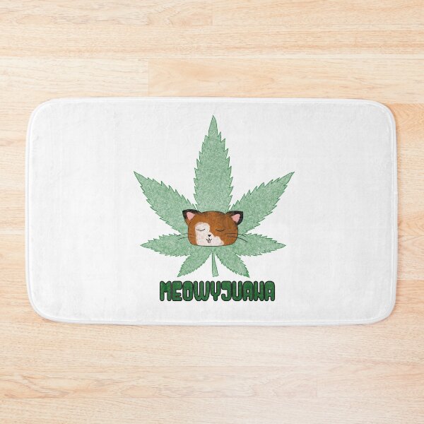 Item preview, Meowyjuana Weed Cat designed and sold by MeaganM.