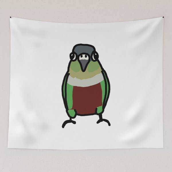 Item preview, Green cheek conure designed and sold by BirbFriends.