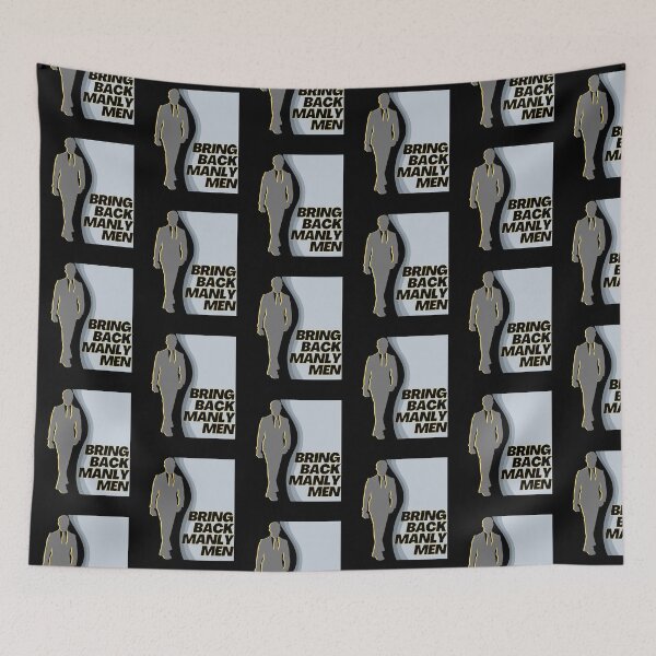 Item preview, Bring Back Manly Men designed and sold by JockArts.
