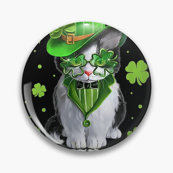 Item preview, Funny St Pat's Paddy Patrick Day's Happy St Cat Tricks Day designed and sold by Peggy4822.