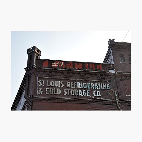 Forgive Cold Storage Photographic Print
