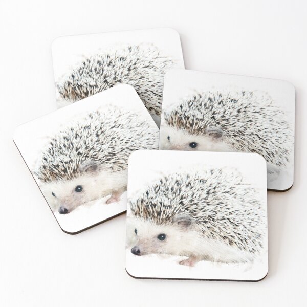 Item preview, Baby Hedgehog Watercolour Artwork designed and sold by Typeglyphs.