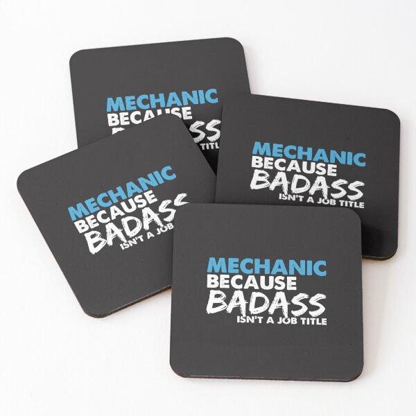 Item preview, Mechanic because badass isn&39;t a job title. Suitable presents for him and her designed and sold by sheila3ypaula.