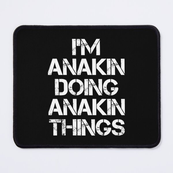 Vista previa del artículo con la obra «Camiseta con nombre de Anakin - Soy Anakin haciendo camiseta de artículo de regalo con nombre de cosas de Anakin», diseñado y vendido por chezeva.