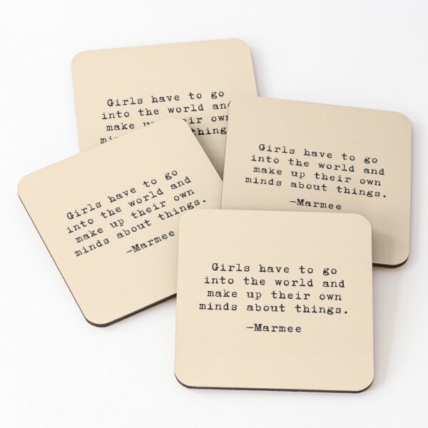 Item preview, Girls have to go into the world - Marmee // Little Women designed and sold by kayleemagda.