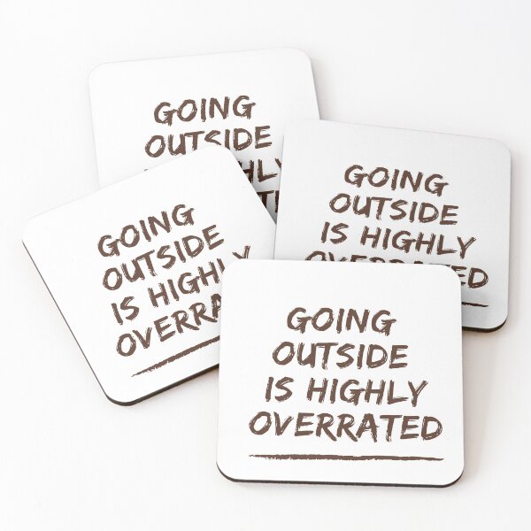 Item preview, Going Outside Is Highly Overrated designed and sold by morrismorgan.