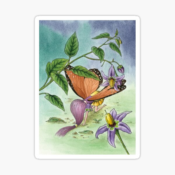  July 12th Birthday Flower Sticker For Sale By Birthflower Redbubble
