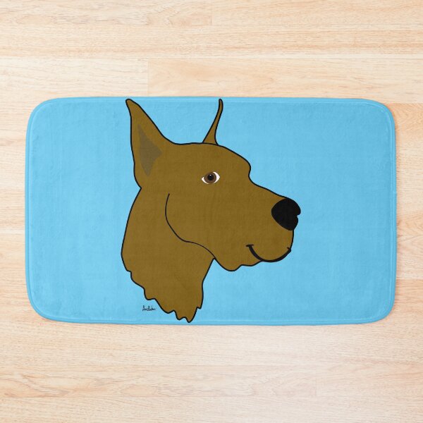 Item preview, Cute Cartoon Great Dane Head designed and sold by dogplay.