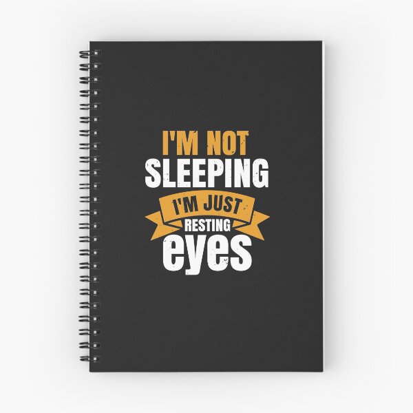 Item preview, i'm not sleeping i'm just resting my eyes designed and sold by romanl3.