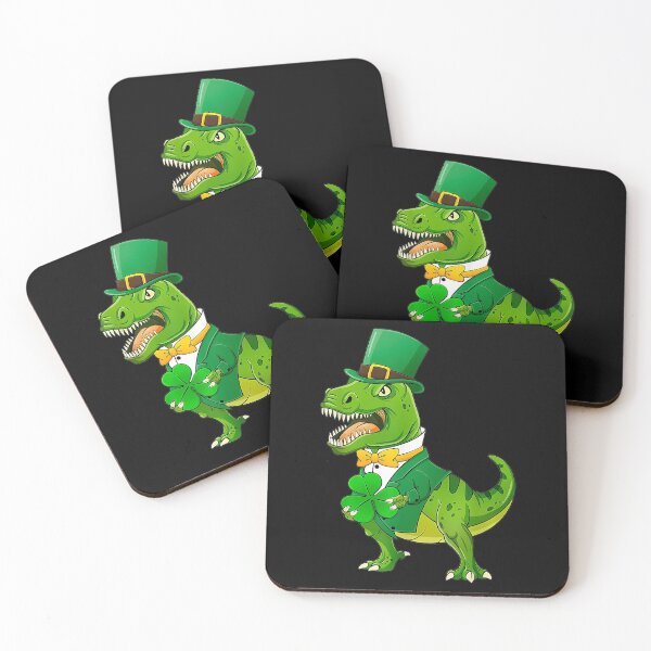 Item preview, Kids Leprechaun Irish T-Rex Dinosaur St Patrick Day Boys Kid designed and sold by Peggy4822.