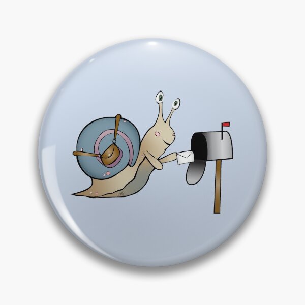 Item preview, Snail Putting Mail in Box (Smailman 2) designed and sold by Aurorasswamp.