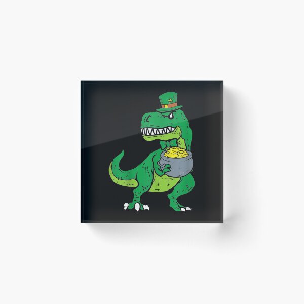 Item preview, Kids Leprechaun Irish T-Rex Dinosaur St Patrick Day Boys Kid designed and sold by Peggy4822.