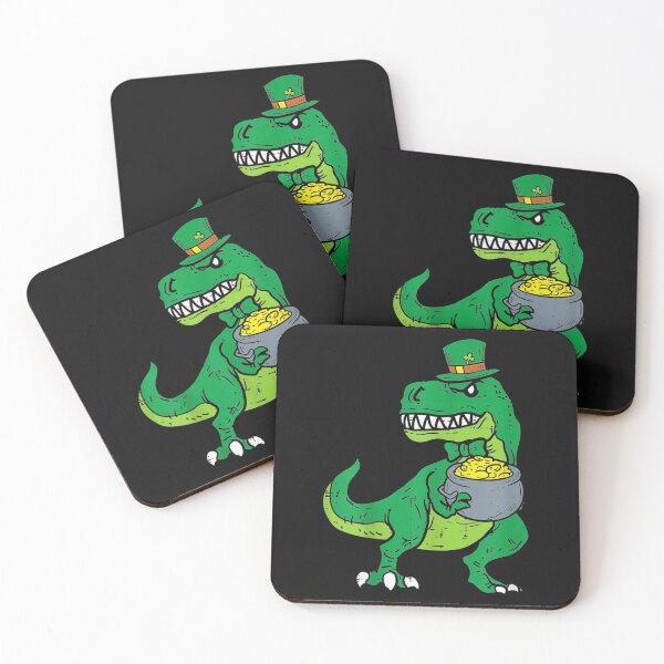 Item preview, Kids Leprechaun Irish T-Rex Dinosaur St Patrick Day Boys Kid designed and sold by Peggy4822.