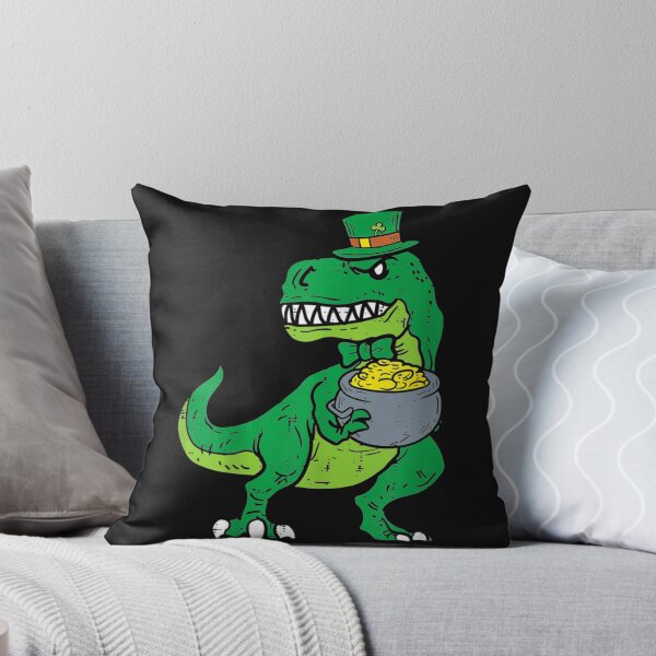 Item preview, Kids Leprechaun Irish T-Rex Dinosaur St Patrick Day Boys Kid designed and sold by Peggy4822.