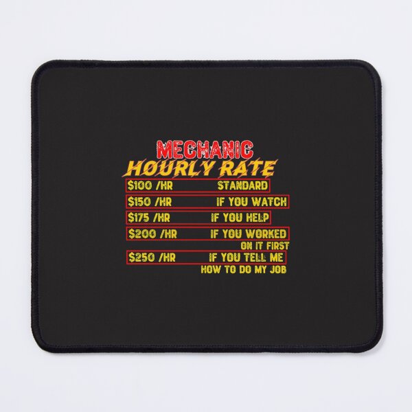 Item preview, Mechanic Hourly Rate designed and sold by sheila3ypaula.