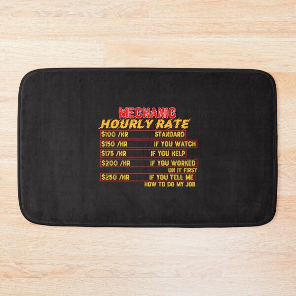 Item preview, Mechanic Hourly Rate designed and sold by sheila3ypaula.