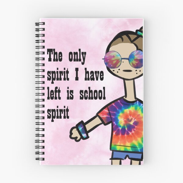 Item preview, The Only Spirit I Have Left is School Spirit designed and sold by MJHArtwork.