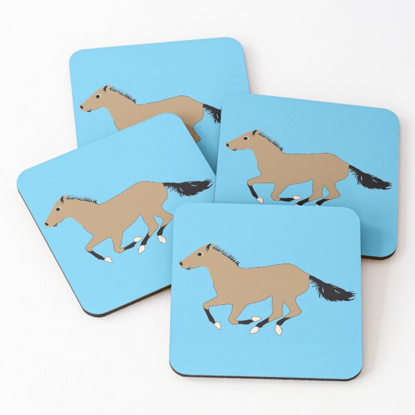 Item preview, Cute Cartoon Galloping Horse designed and sold by dogplay.