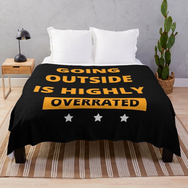 Item preview, Going Outside Is Highly Overrated designed and sold by morrismorgan.