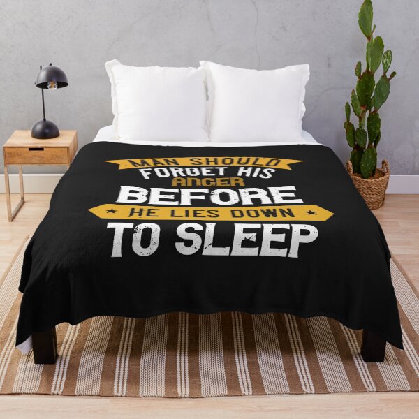 Item preview, Man should forget his anger before he lies down to sleep designed and sold by romanl3.