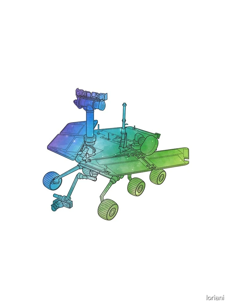 Thumbnail 4 of 4, iPhone Case, Mars Rover designed and sold by loriani.