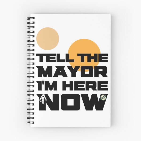 Item preview, Tell The Mayor I'm Here Now, Black designed and sold by CoffeeWires.