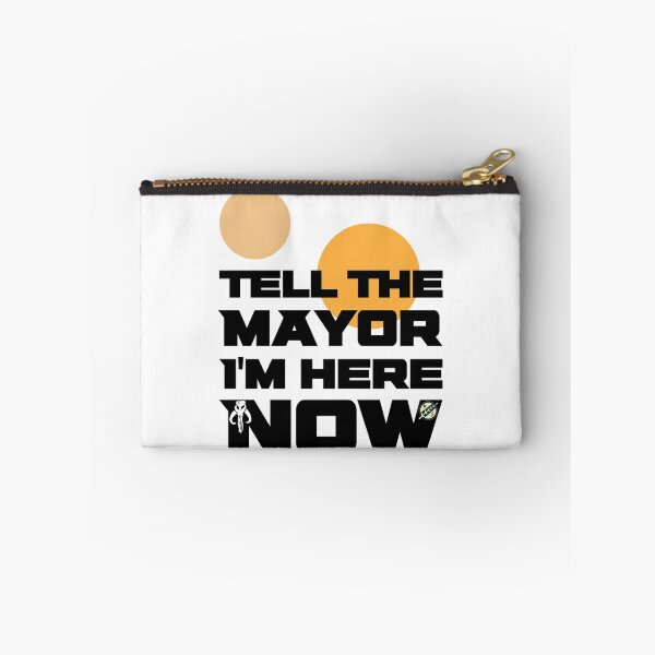 Item preview, Tell The Mayor I'm Here Now, Black designed and sold by CoffeeWires.