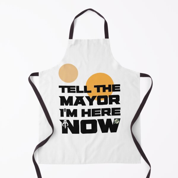 Item preview, Tell The Mayor I'm Here Now, Black designed and sold by CoffeeWires.