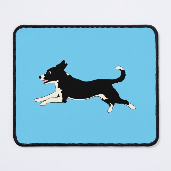 Item preview, Cute Cartoon Black and White Running Dog designed and sold by dogplay.
