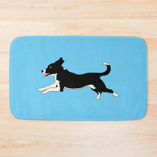 Item preview, Cute Cartoon Black and White Running Dog designed and sold by dogplay.