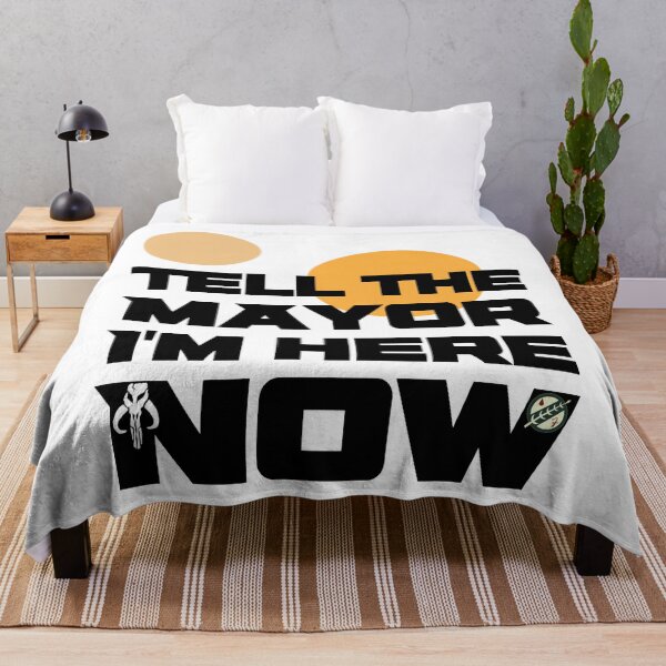 Item preview, Tell The Mayor I'm Here Now, Black designed and sold by CoffeeWires.