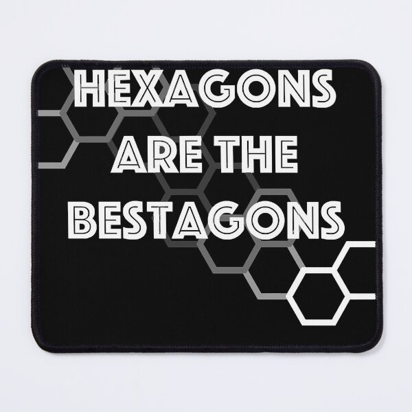 Item preview, Hexagons are the Bestagons Classic T-Shirt.png designed and sold by Darlenetram.