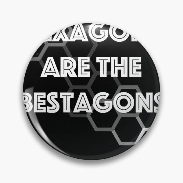 Item preview, Hexagons are the Bestagons Classic T-Shirt.png designed and sold by Darlenetram.