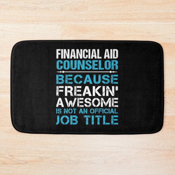 Item preview, Financial Aid Counselor T Shirt - Freaking Awesome Job Gift Item Tee designed and sold by oetate4774.