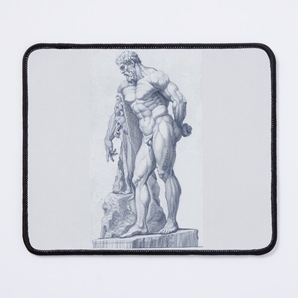 Item preview, Hercules Farnese poster | Hercules Farnese t-shirt | Hercules Farnese old poster designed and sold by KARTICK DUTTA.