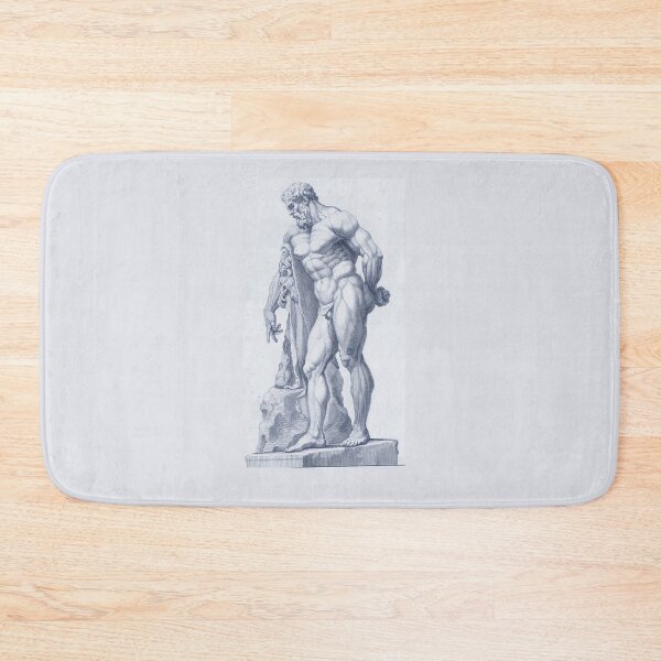 Item preview, Hercules Farnese poster | Hercules Farnese t-shirt | Hercules Farnese old poster  designed and sold by KARTICK DUTTA.