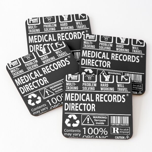 Item preview, Medical Records Director T Shirt - MultiTasking Certified Job Gift Item Tee designed and sold by oslandefren.