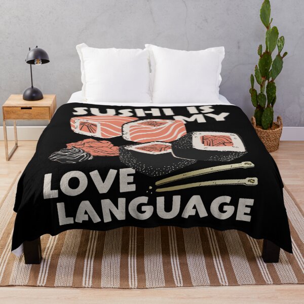 Item preview, Funny Sushi Design- Sushi Is My Love Laguage designed and sold by Designs By YL.