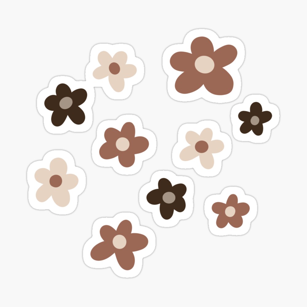 Nude Florals  Sticker Storage