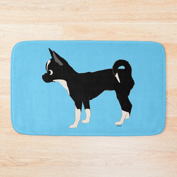 Item preview, Cute Cartoon Black and White Chihuahua designed and sold by dogplay.
