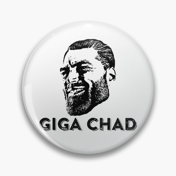 Giga Chad Meme Sticker for Sale by Rhynes02