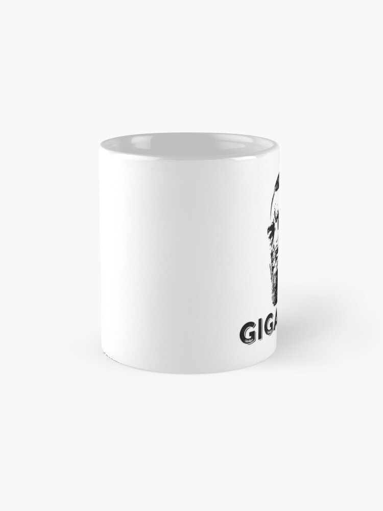 GIGACHAD Meme Coffee Mug, 11 Oz, 15 Oz Mug, Hyper Masculine Guy