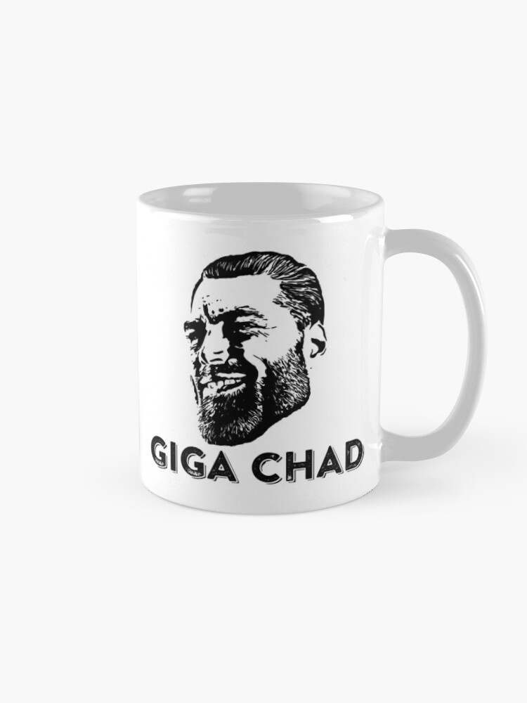 Caneca Giga Chad - Meme - Gigachad