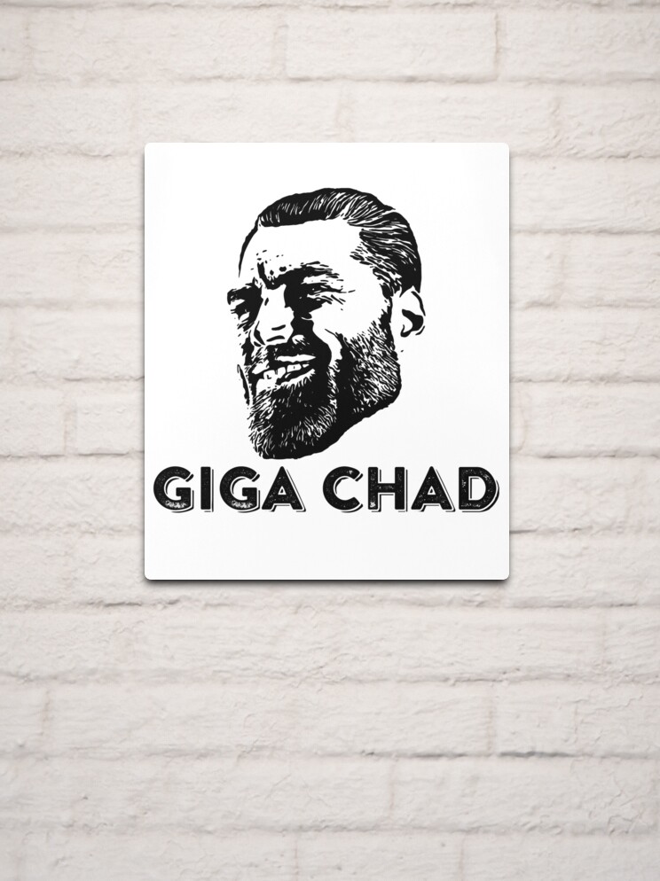 blonde chad, yes chad meme, twitter giga chad meme Active Photographic  Print for Sale by VirginForestSho