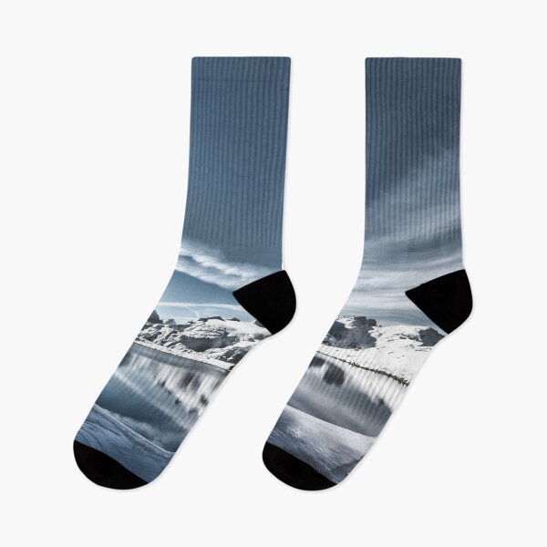 Item preview, Winter Lake In The Mountains designed and sold by Stylish Printing.