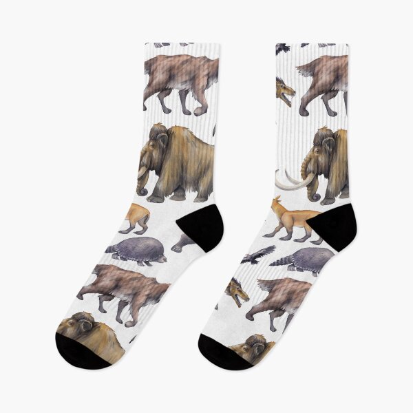 Item preview, Watercolor prehistoric animals designed and sold by Ekaterina Glazkova.