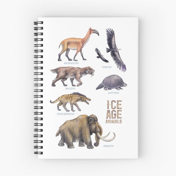Item preview, Watercolor prehistoric animals designed and sold by Ekaterina Glazkova.