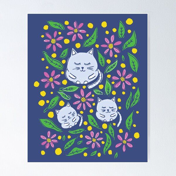 Item preview, Garden Cats designed and sold by Jacqueline Hurd.